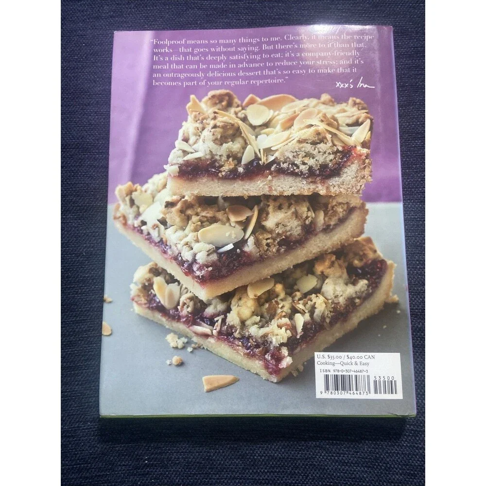 Barefoot Contessa Foolproof : Recipes You Can Trust: a Cookbook by Ina Garten...